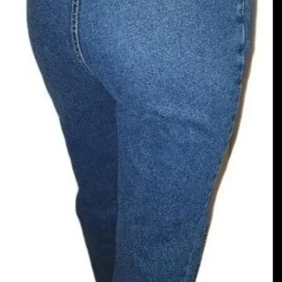 Vintage 90's Lawman Classic Denim Rivets Clean New Waistline: 26 Mom Jeans